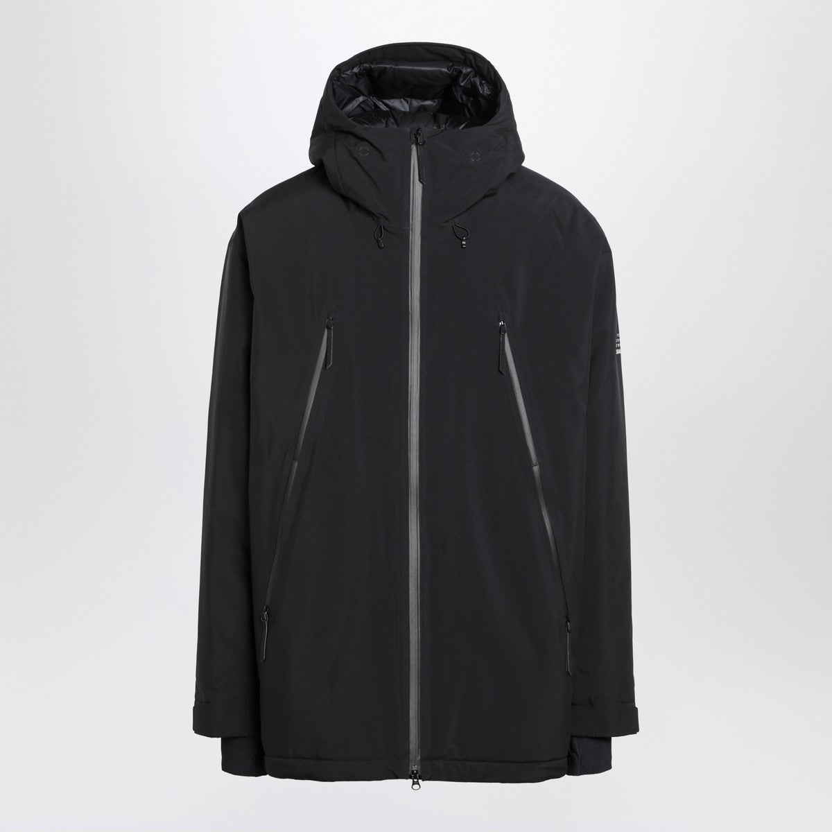 MM6 X Salomon Black hooded jacket